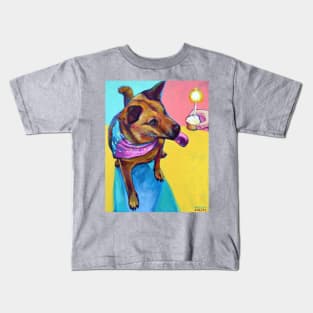 Party CAROLINA DOG with Cupcake. YUM! Kids T-Shirt